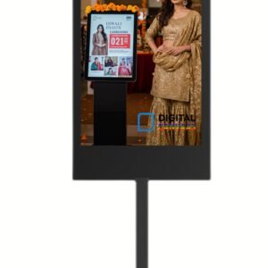 t type standee / digital signage (24 inch)
