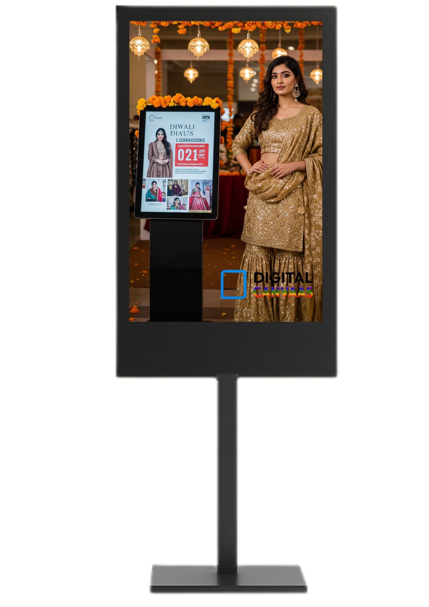 T-Type Standee / Digital Signage (24 Inch)