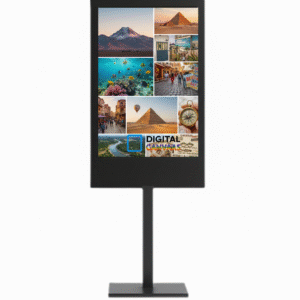 t type standee / digital signage (32 inch)