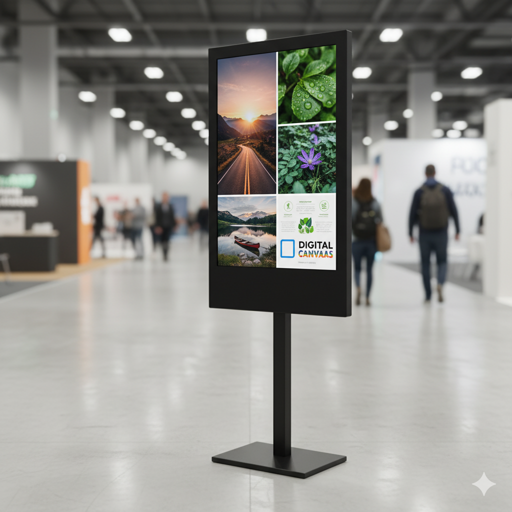 T-Type Standee / Digital Signage (43 Inch)