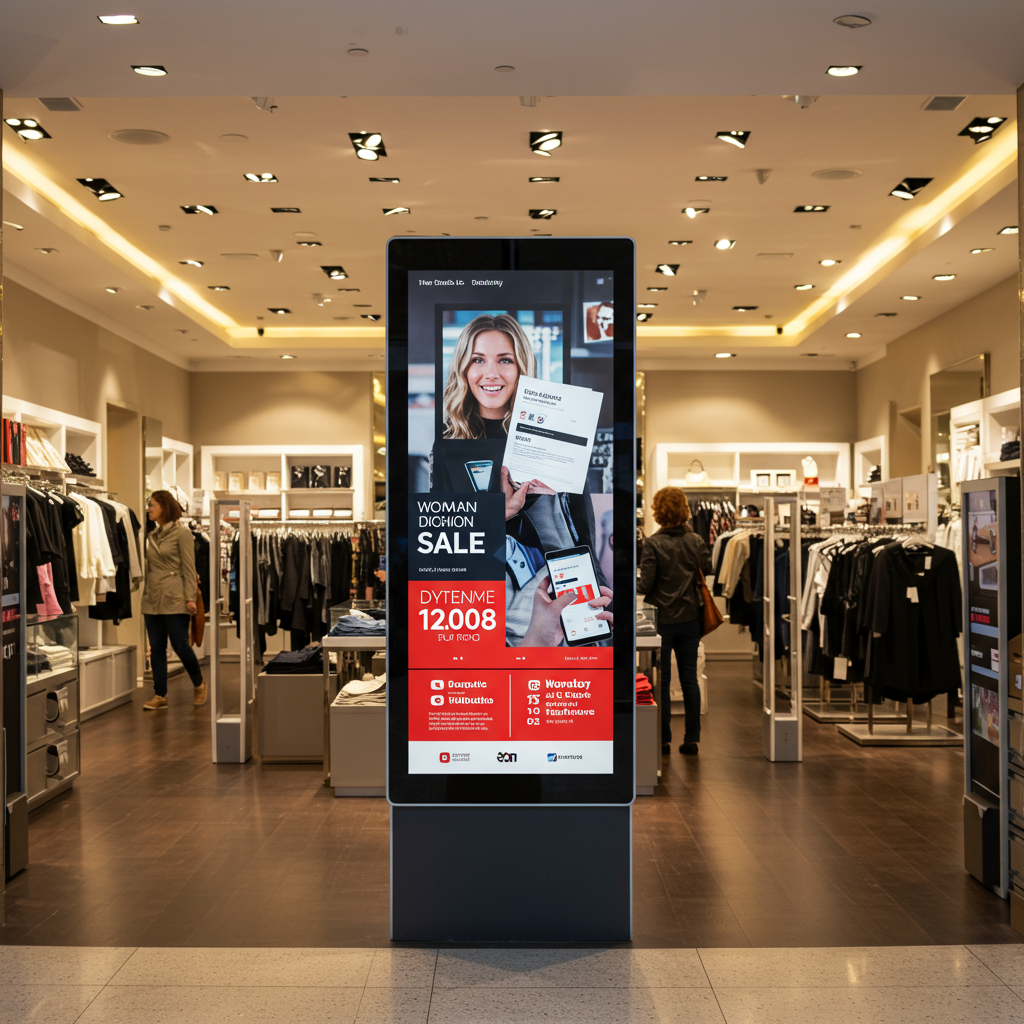 I-Type Digital Signage (75 Inch)